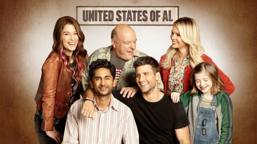The cast of United States of Al. Courtesy CBS.