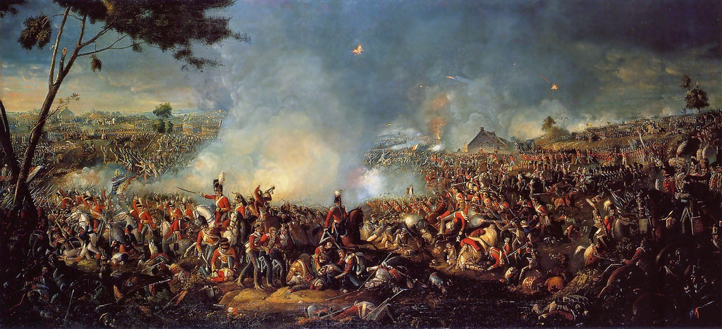 The Battle of Waterloo, 1815. (Wikimedia Commons)