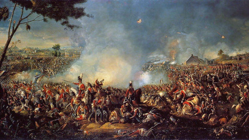 The Battle of Waterloo, 1815. (Wikimedia Commons)