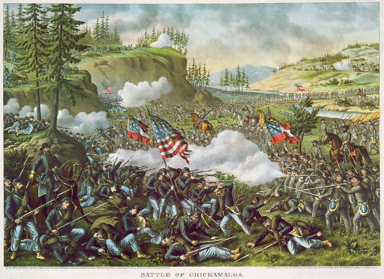 Battle of Chickamauga. (Wikimedia Common)