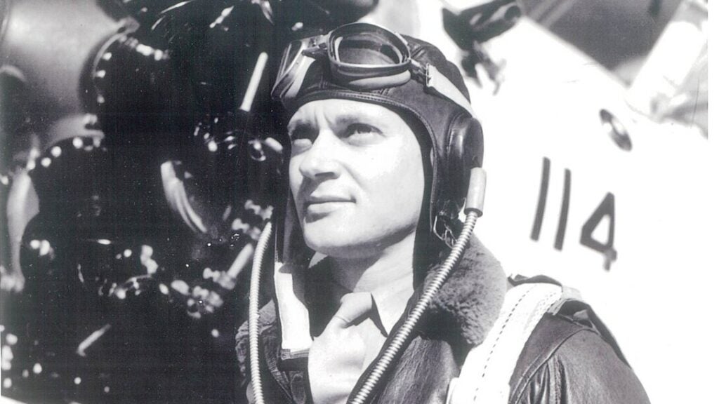 How a Marine Corps pilot downed an enemy airplane with his propeller