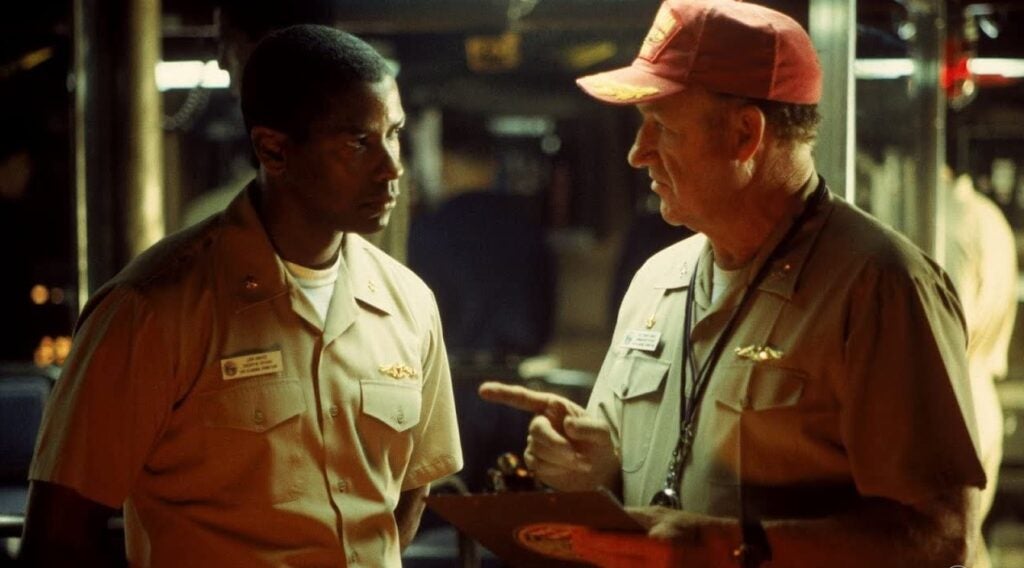 Crimson Tide is one of the most awesome Navy films that you should watch at least once
