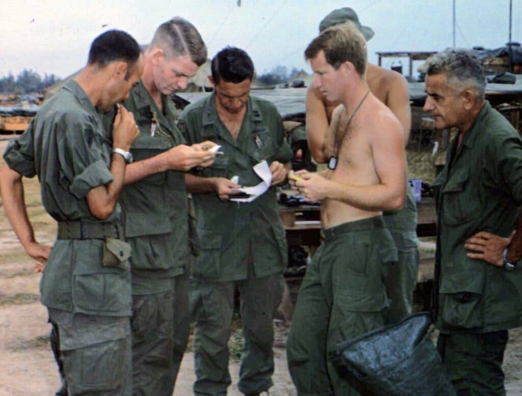 The Vietnam war saw the first major evolution in combat uniforms since World War II. When troops needed better access to their gear, clothing manufacturers answered the call. (DoD photo)