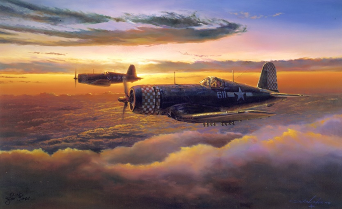 This artist flies with the Air Force to capture its modern history in paint