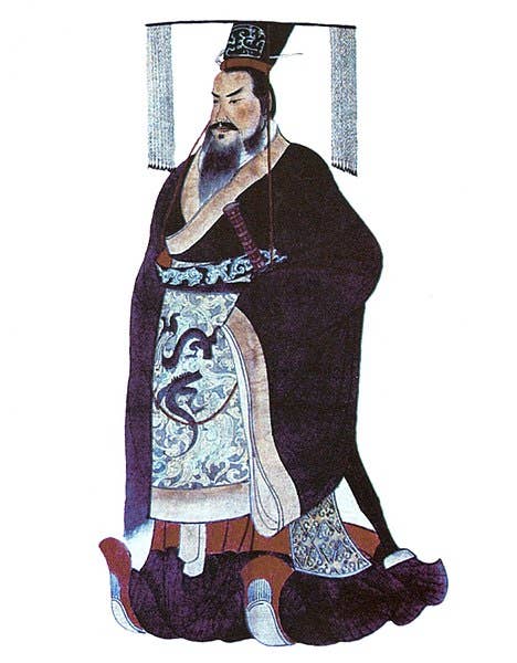 Qin Shi Huang, the first emperor of China. (Wikimedia Commons)