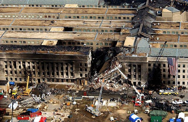 pentagon 9/11 damage