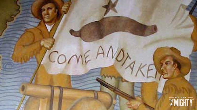 Today in military history: Texas Revolution begins with Battle of Gonzales