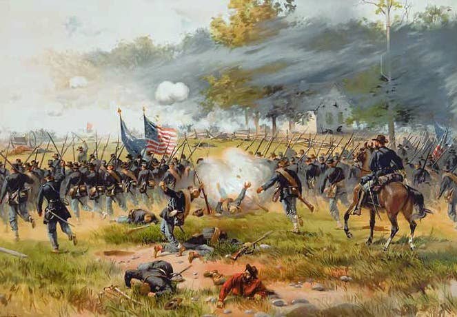 Battle of Antietam. (Wikimedia Commons)