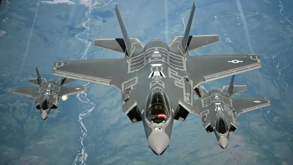 <em>The F-35 is flown by the Air Force, Navy, and Marine Corps (U.S. Air Force)</em>