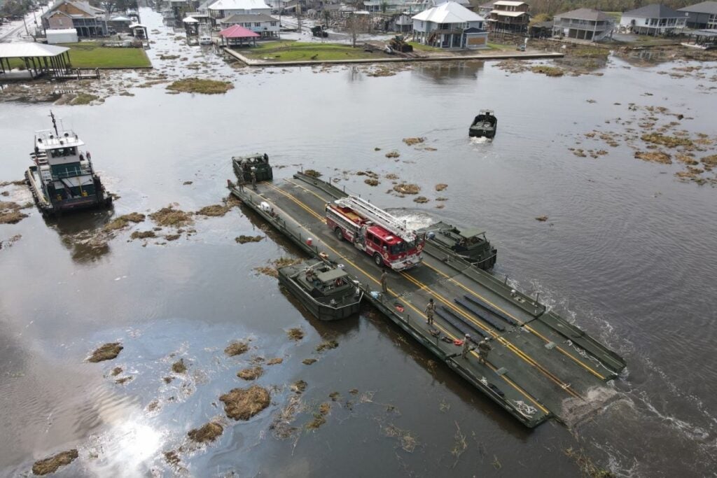 How the Louisiana National Guard assisted recovery efforts following Hurricane Ida