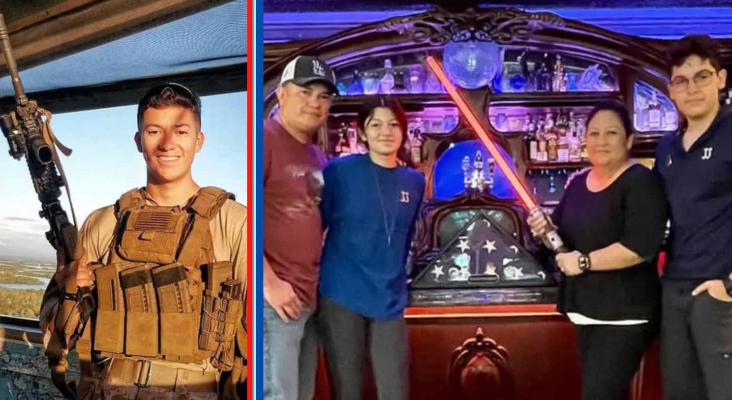 Disneyland honors fallen Marine by fulfilling his final wish &#8211; to be buried with a lightsaber