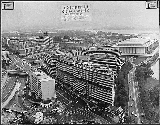 Government Exhibit 1: The Watergate Complex. (Wikimedia Commons)