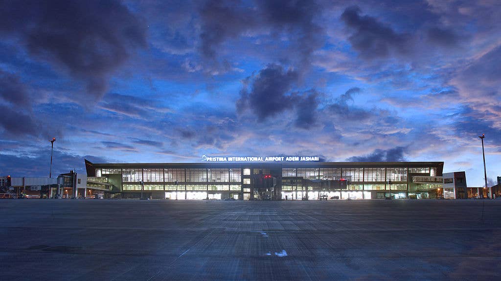 Prishtina International Airport, Kosovo. (Wikimedia Commons: PIA "Adem Jashari" Limak Kosova)