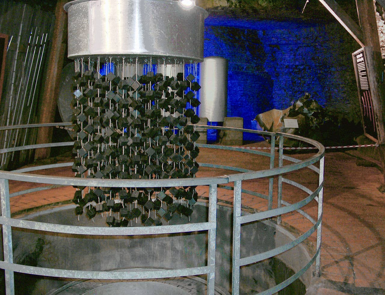 Replica of the nuclear reactor at Haigerloch museum. (Wikipedia)