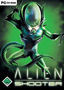 Cover art for <em>Alien Shooter.</em> (Wikipedia)