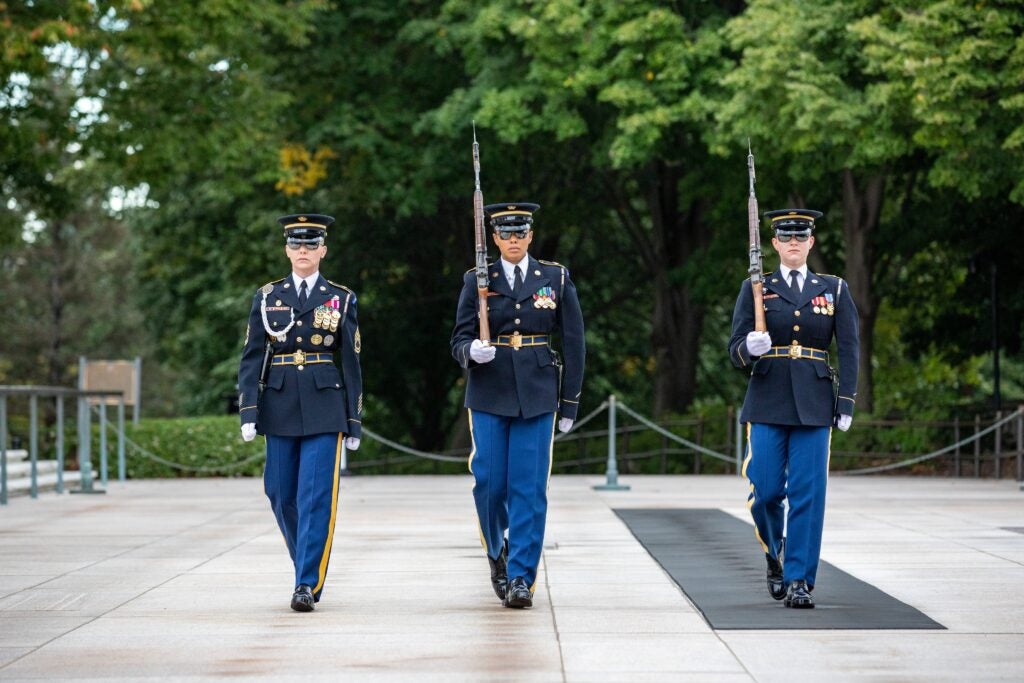 Tomb of the Unknown Soldier sentinels