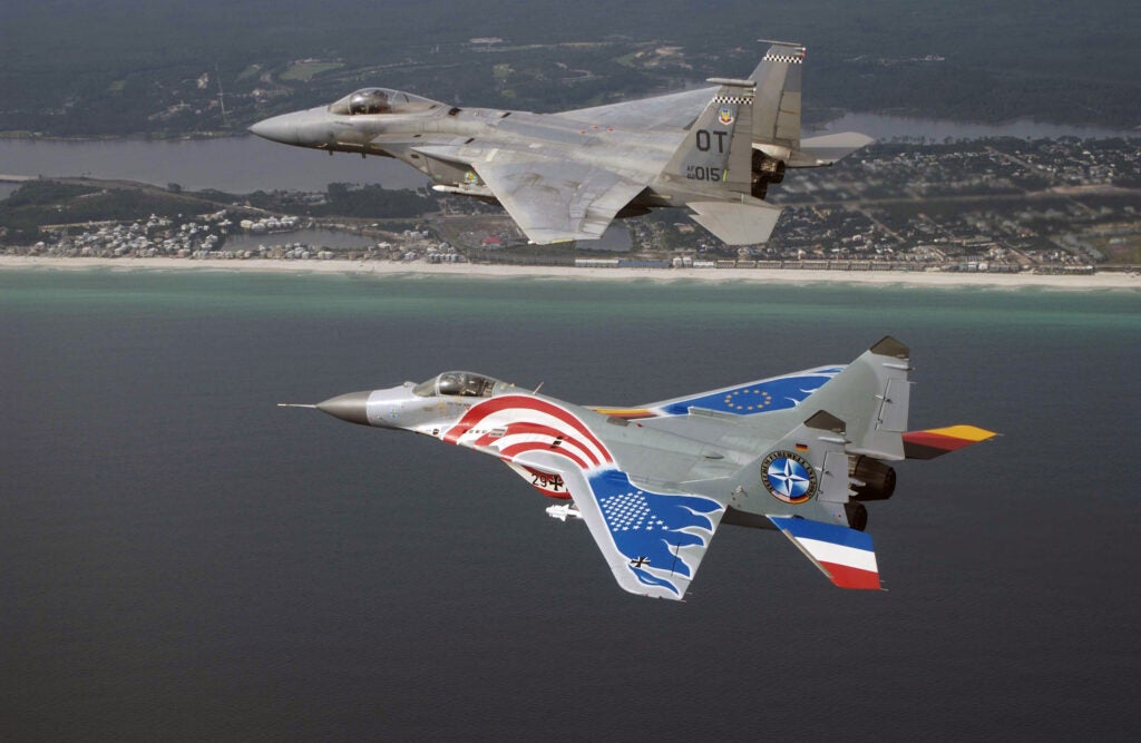 F-15C NATO paint