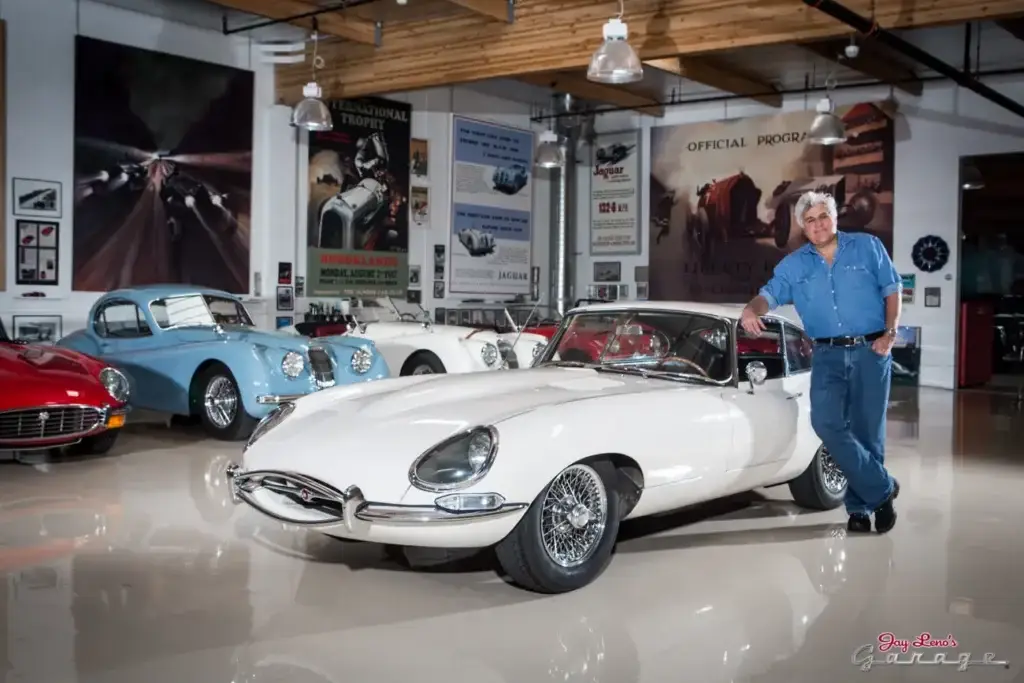 <em>Leno said that it's better for a man to come home reeking of transmission fluid rather than cheap perfume (Jay Leno's Garage)</em>