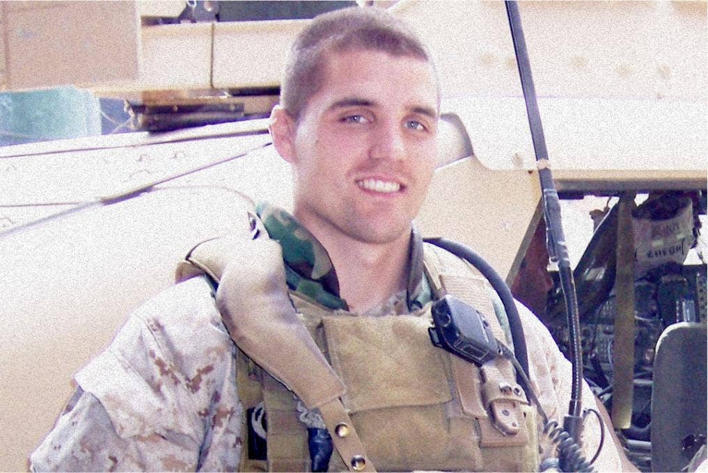 <em>1st Lt. Travis Manion, USMC made the ultimate sacrifice for the safety of his men (Travis Manion Foundation)</em>