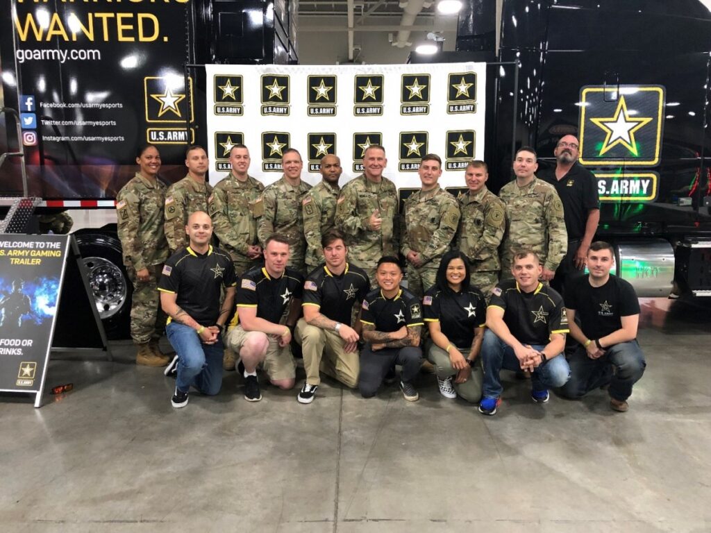 <em>The U.S. Army Esports Team (U.S. Army)</em>