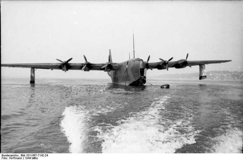 This flying boat was the heaviest aircraft of WWII