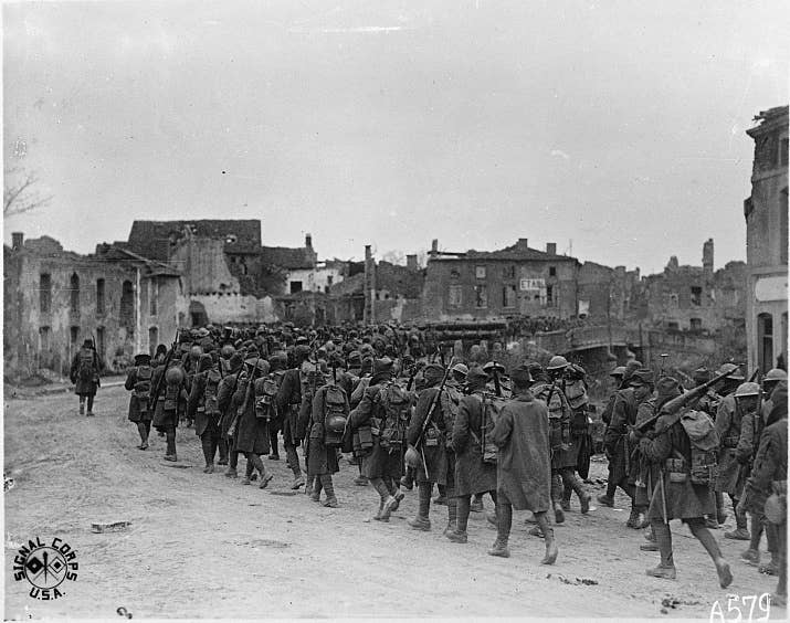 <em>Soissons was the largest American offensive to date during WWI (U.S. Army)</em>