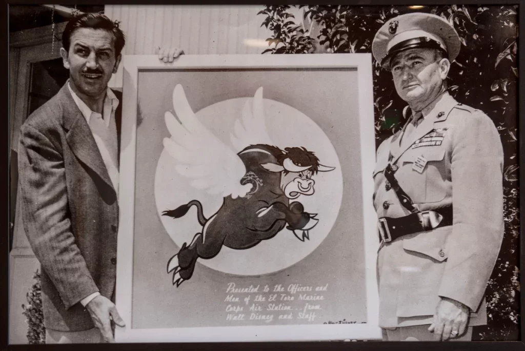 Disney drew 1,200 insignias for the military during WWII