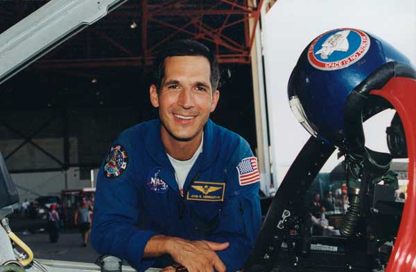 This Naval Aviator was the first enrolled member of a Native American tribe to fly in space