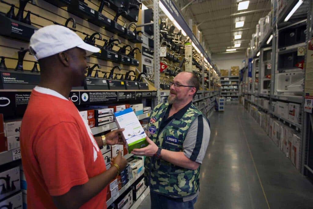 <em>Lowe's strives to recognize and support veterans (Lowe's)</em>