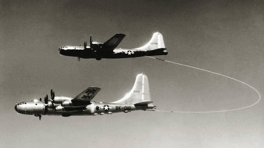 This Air Force Superfortress completed the first nonstop flight around the world