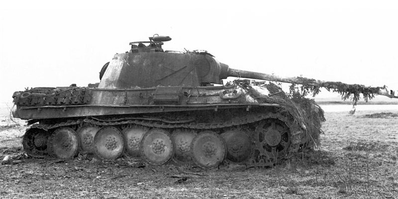 German tanks were made to look like Americans during the Battle of the Bulge