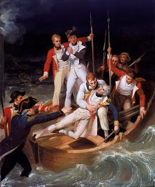 lord nelson wounded