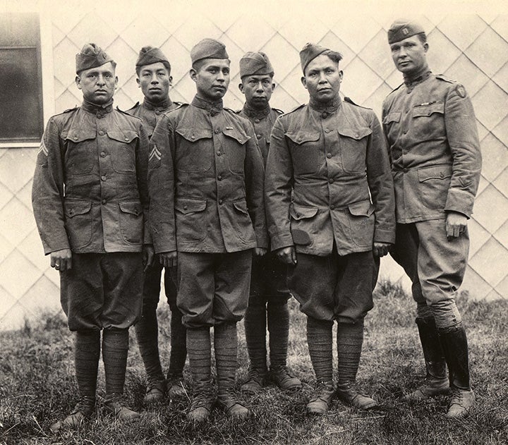 America’s first Code Talkers were Choctaw soldiers during WWI
