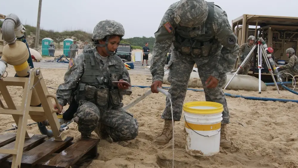 The best types of water to drink while in the field