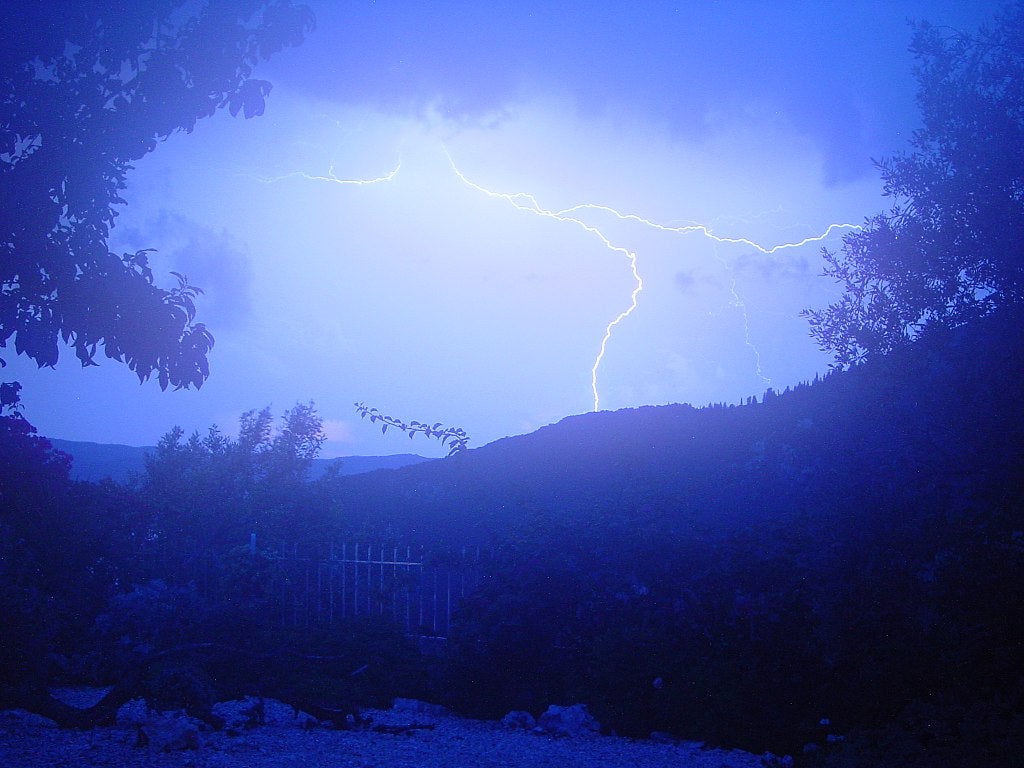 That time a fighter pilot ejected into a thunderstorm and rode the lightning