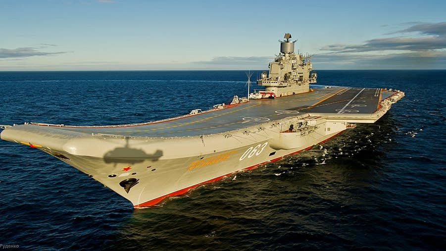 5 reasons why Russia’s only aircraft carrier is a seagoing joke