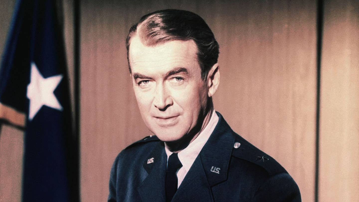 Brig. Gen. James M. Stewart, USAF Reserve. (USAF photo)