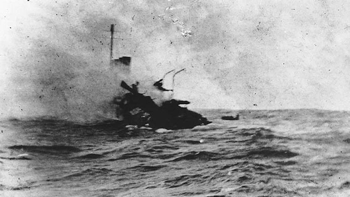 Today in military history: First American destroyer sunk by enemy