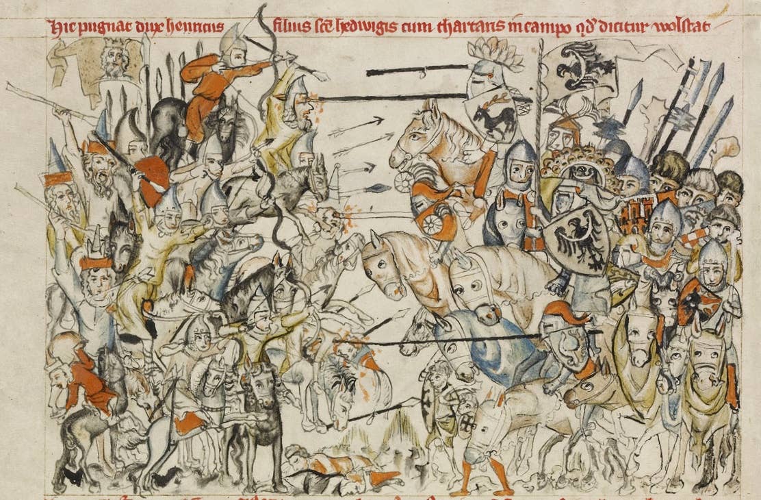Battle of Legnica (legnitz) 1241. (Wikimedia Commons)