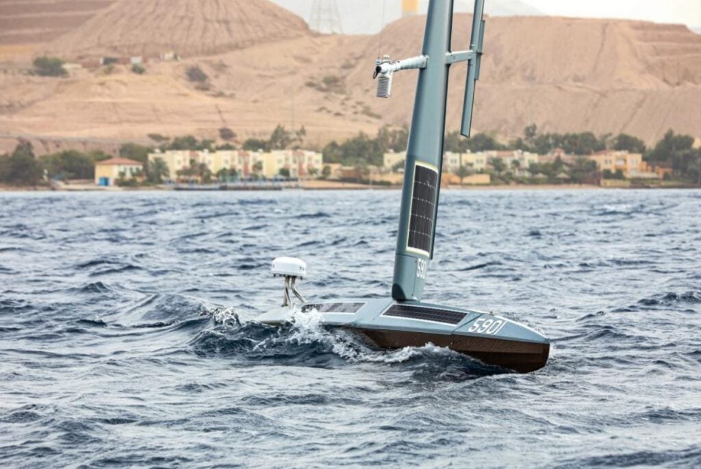 The Navy is testing its unmanned Saildrone Explorer for the first time