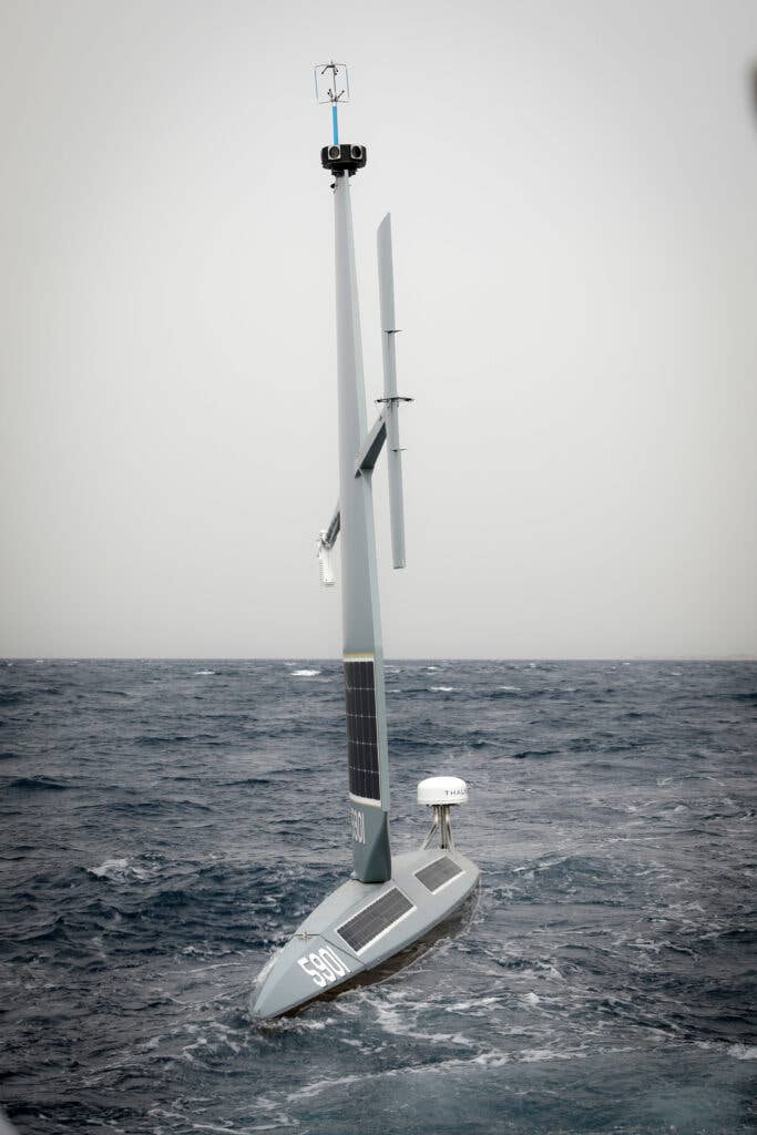 <em>Saildrone is a big step in expanding the military's unmanned technology suite while reducing its ecological impact (U.S. Army)</em>