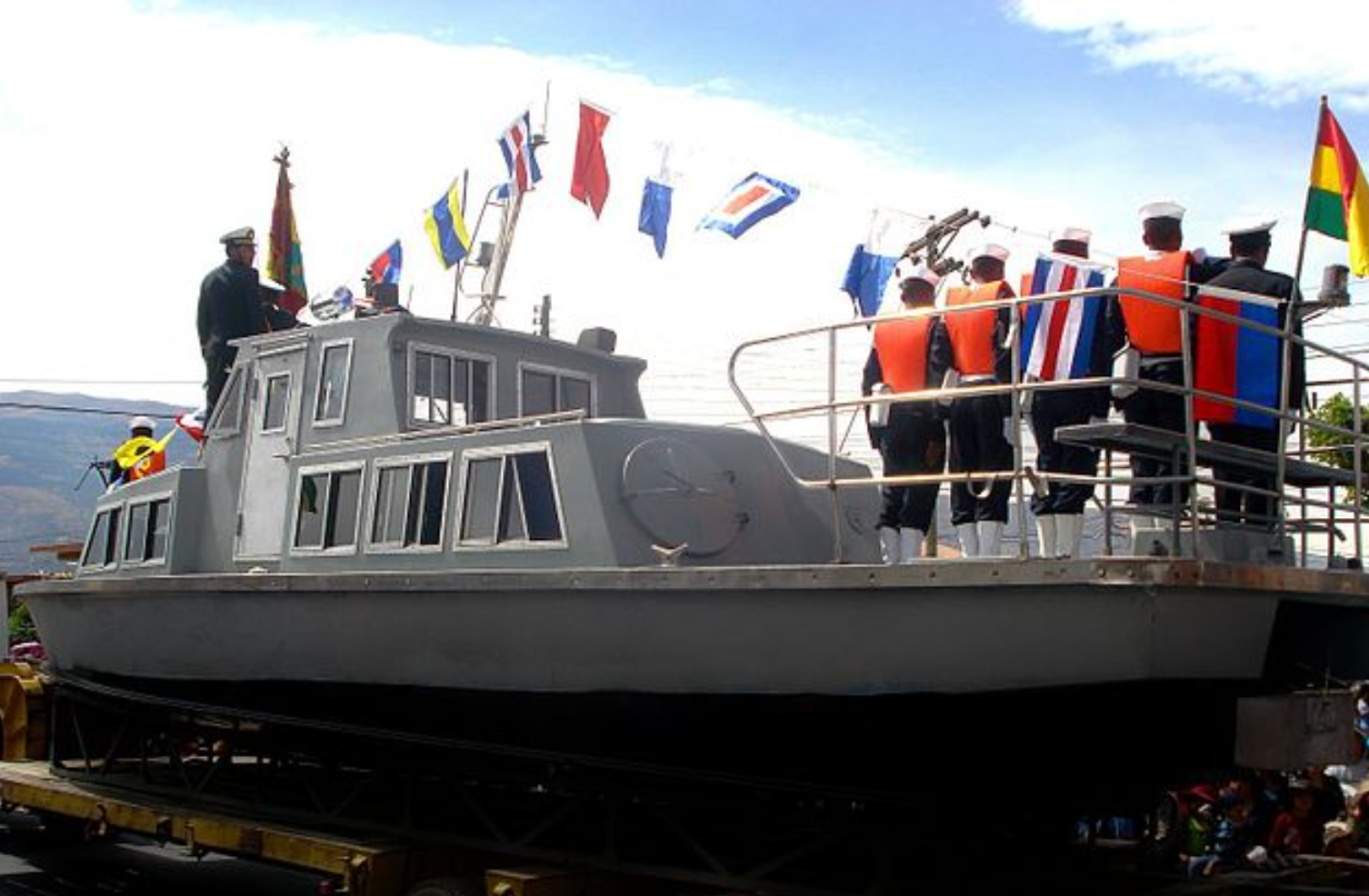 bolivian navy ship