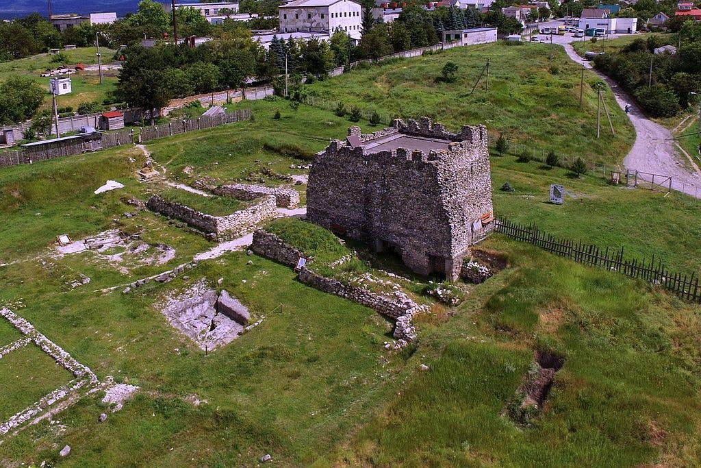 Remains of Scythian Neapolis near modern-day Simferopol, Crimea.