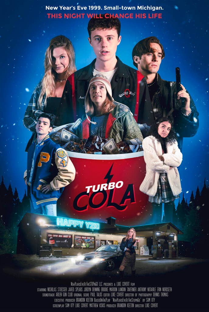 <em>Turbo Cola</em> poster. Courtesy of Brandon Keeton.