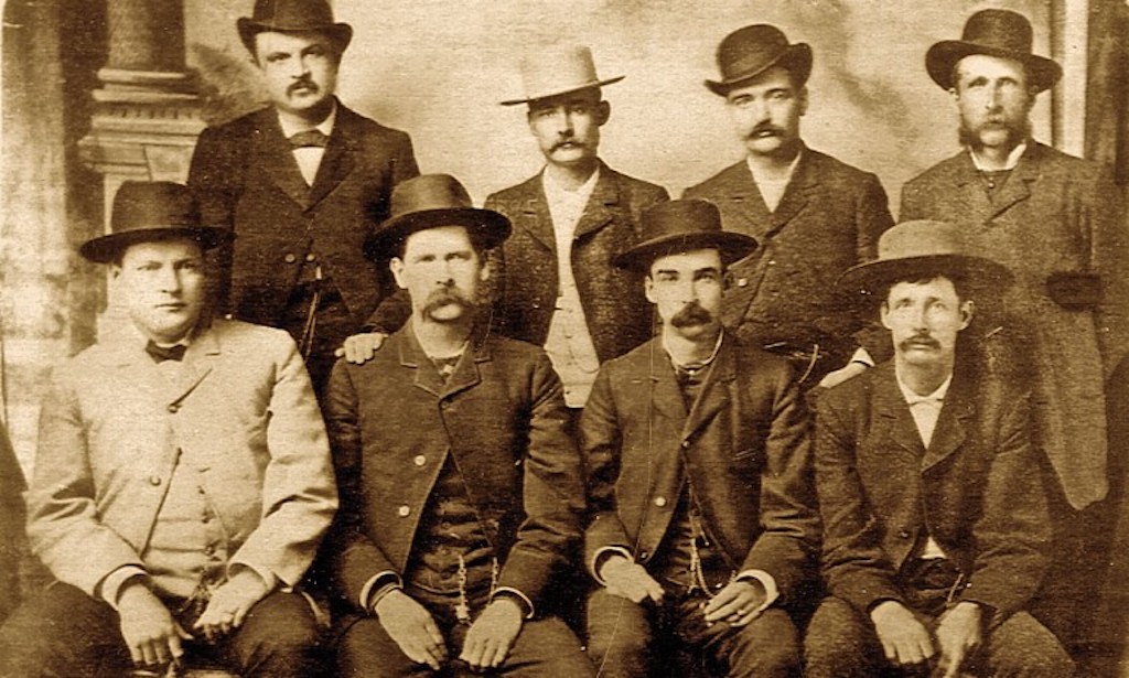 A group of U.S. Marshals in the 1800s. Image courtesy Wikimedia Commons.