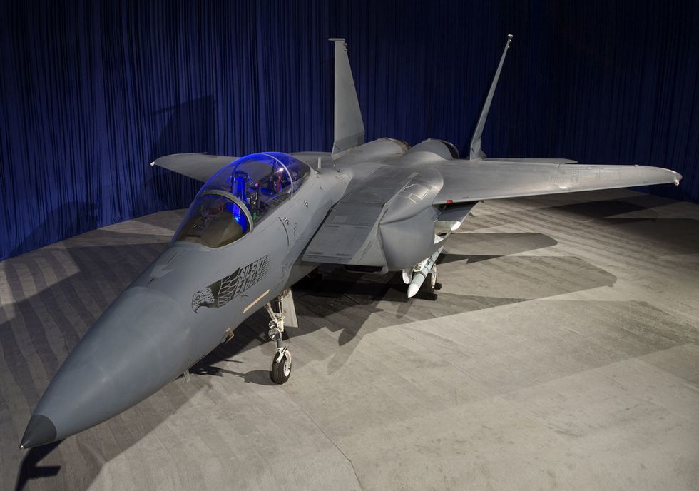 The Silent Eagle was the stealth version of the F-15 fighter jet