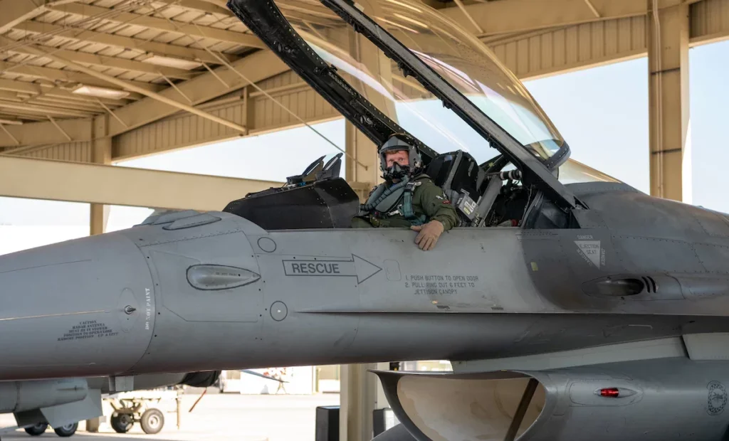 This Air Force fighter pilot retired a day before he turned 60