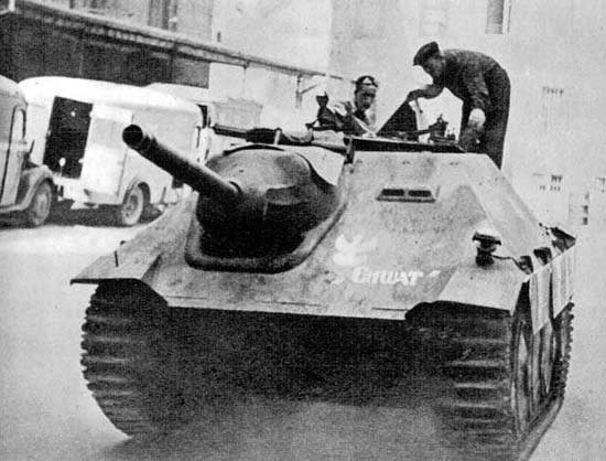 hetzer tank used by german army