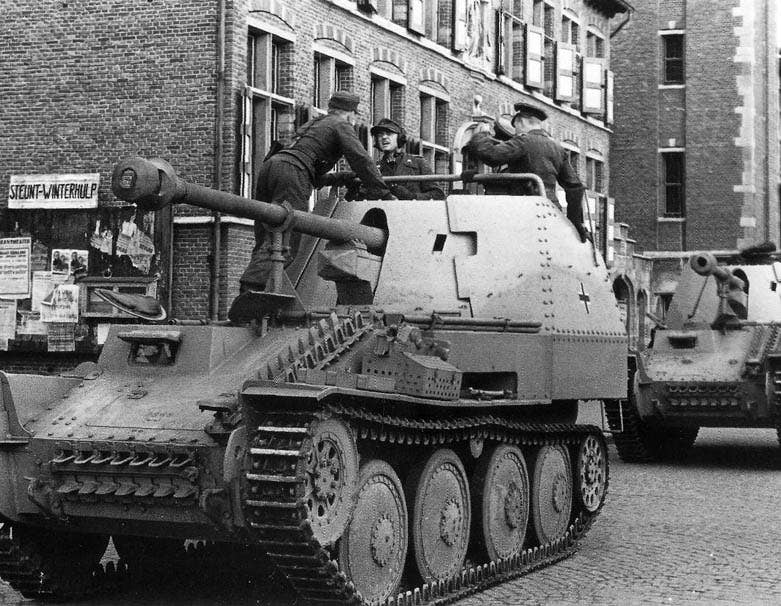 marder III ausf M used by german army in wwii