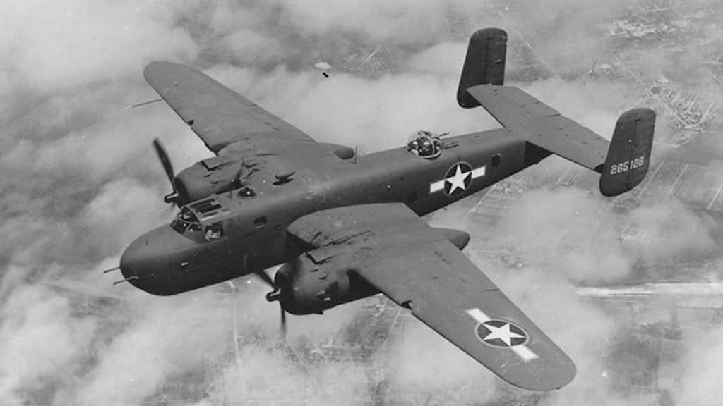 A drunk NCO somehow stole a B-25 bomber with no flight experience